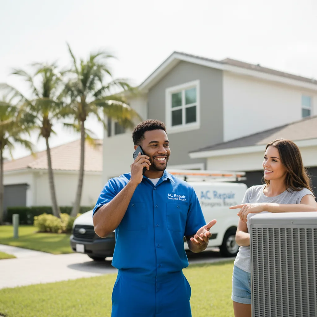AC Repair Pompano Beach customer support in New Eagle